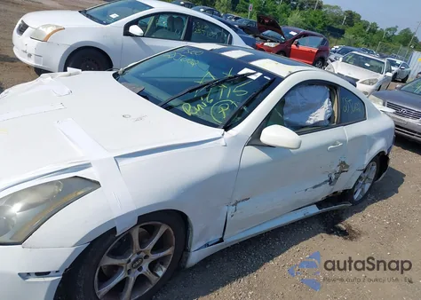 2003 Infiniti G35 Base W/Leather z USA, uszkodzony, nr VIN JNKCV54E63M217419